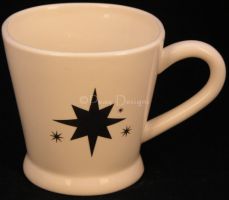 Bath & Body Works 1999 HOLIDAY EDITION Star Coffee Mug